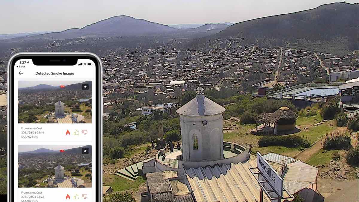 LookOut wildfire cameras in Brazil 
