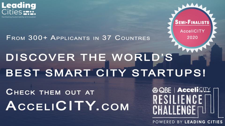 Leading Cities QBE AcceliCITY Semi-finalists