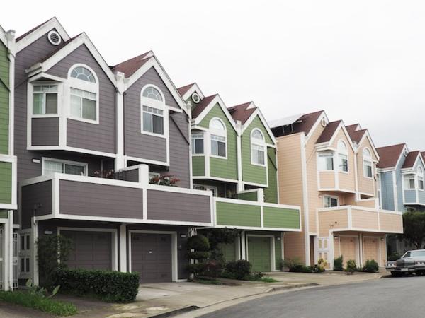 A row of houses