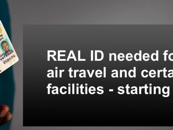 REAL ID needed for domestic air travel starting May 3,2023